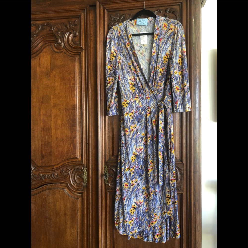 Prada Wrap Dress